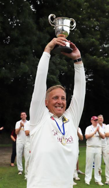 A delighted Haydn Shapcott